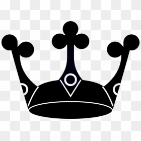 Crown Silhouette Transparent, HD Png Download - crown vector png