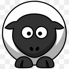 Fat Cartoon Sheep, HD Png Download - sheep png
