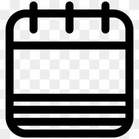 Icono Calendario Png Blanco, Transparent Png - stripes png