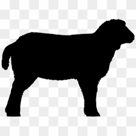 Sheep Silhouette Clip Art, HD Png Download - sheep png