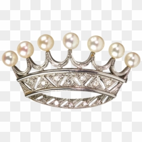 Pearl Crown Transparent Background, HD Png Download - pearls png