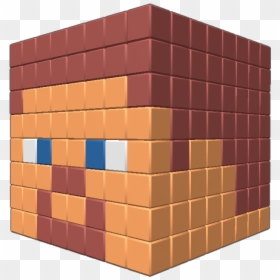 Minecraft Steve Head, HD Png Download - minecraft steve png