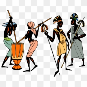 African Tribe Png, Transparent Png - tribal png