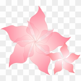 Flower Vector Pink Png, Transparent Png - pink flower png
