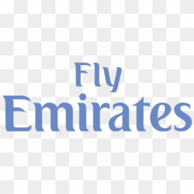 Fly Emirates Logo Png Blue, Transparent Png - fly png