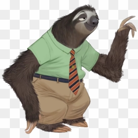 Zootopia Sloth Png, Transparent Png - sloth png