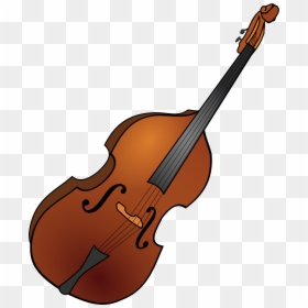 Double Bass Clip Art, HD Png Download - violin png