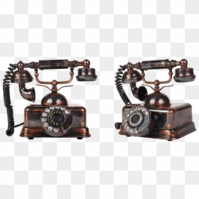 Old Telephone Transparent Background, HD Png Download - telephone png