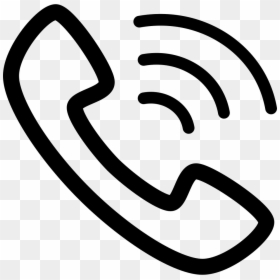 Png Icon For Contact, Transparent Png - telephone png