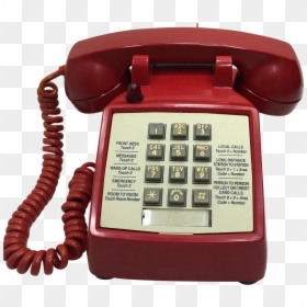 Push Button Telephone Png, Transparent Png - telephone png