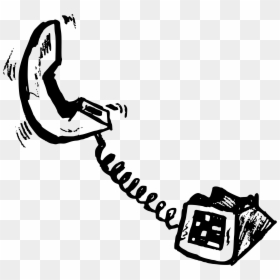 Phone Line Clip Art, HD Png Download - telephone png