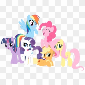 My Little Pony Cake Topper Printable, HD Png Download - my little pony png