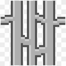 Cross, HD Png Download - prison bars png
