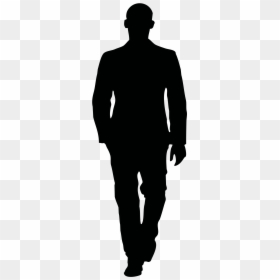 Silhouette Of Person Walking Away, HD Png Download - person walking png
