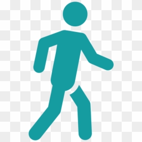 Motion Detector, HD Png Download - person walking png