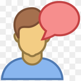 Cartoon Of A Person Talking, HD Png Download - people standing and talking png