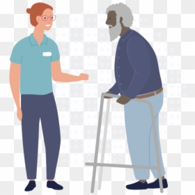 Standing, HD Png Download - people standing and talking png