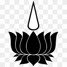Hindu Symbols Lotus Flower, HD Png Download - lotus flower png