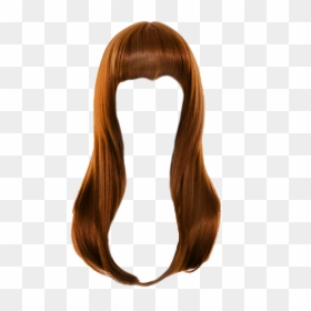 Transparent Background Hair Png Girl, Png Download - wig png