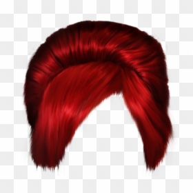 Red Hair Png, Transparent Png - wig png