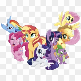 My Little Pony Movie Mane 6, HD Png Download - my little pony png