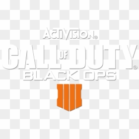Call Of Duty Black Ops 4 Logo Png, Transparent Png - call of duty logo png