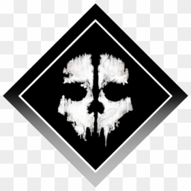 Skull Call Of Duty Ghost, HD Png Download - call of duty logo png