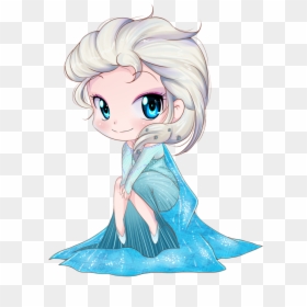 Frozen Chibi Png, Transparent Png - elsa png