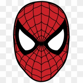 Spider Man Cartoon Face, HD Png Download - spiderman logo png