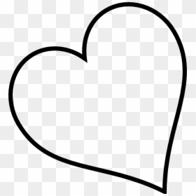 Heart Clipart Black And White, HD Png Download - black heart png