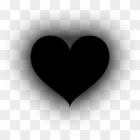 Heart, HD Png Download - black heart png