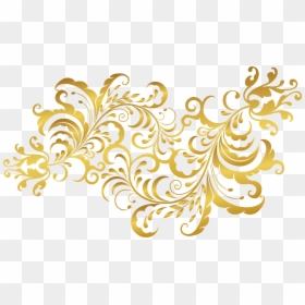 Golden Design Background Png, Transparent Png - png format images of flowers