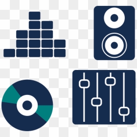 Clipart Music Icon, HD Png Download - music icon png