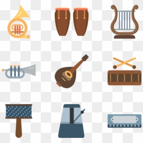 Musical Instruments Icons, HD Png Download - music icon png
