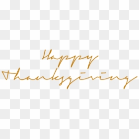 Happy Thanksgiving Transparent, HD Png Download - happy thanksgiving png