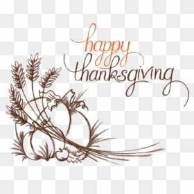 Happy Thanksgiving Text Png Transparent, Png Download - happy thanksgiving png