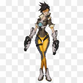 Tracer No Background Overwatch, HD Png Download - tracer png