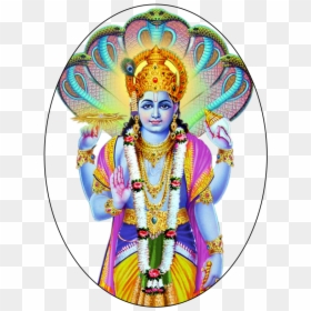 Suprabhat Shri Vishnu Bhagwan, HD Png Download - durga mata png