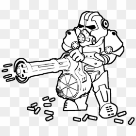 Fallout Power Armor Icon, HD Png Download - nuke png