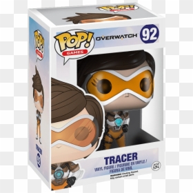 Figurine Funko Pop Overwatch, HD Png Download - tracer png
