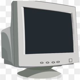 Computer Monitor Clipart Black And White, HD Png Download - computer monitor png