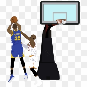 Kevin Durant Cartoon Shooting, HD Png Download - kevin durant png