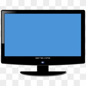 Led-backlit Lcd Display, HD Png Download - computer monitor png