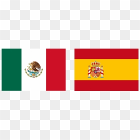 Spain And Mexico Flag, HD Png Download - mexico png