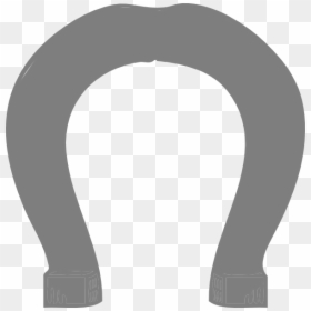 Horse Shoe Template, HD Png Download - horseshoe png