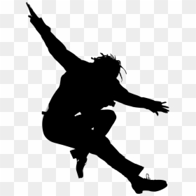 Tap Dance Png - Male Dancer Silhouette Transparent, Png Download - hip hop dancer silhouette png