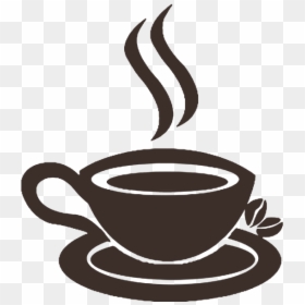 Rising Smoke Png -jpg Black And White Coffee Smoke - Coffee Smoke Clipart Png, Transparent Png - white coffee cup png