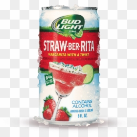Straw Ber Rita, HD Png Download - bud light bottle png