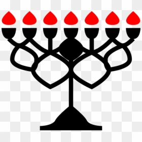 Menorah - Hanukkah, HD Png Download - menorah clipart png