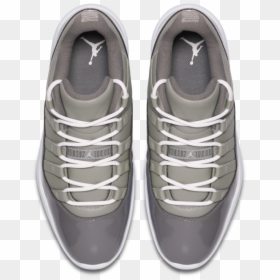 Air Jordan Grey - Jordan 11 Cool Grey Golf, HD Png Download - jordan shoe png